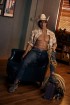 175cm Black Cowboy Gay Male Sex Doll Licha Irong Specialty