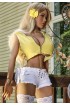 153CM Blonde Big Breast Sex Doll Ilana JY Doll