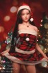 165cm D Cup Christmas Girl Silicone Head Sex Doll Livia WM Doll